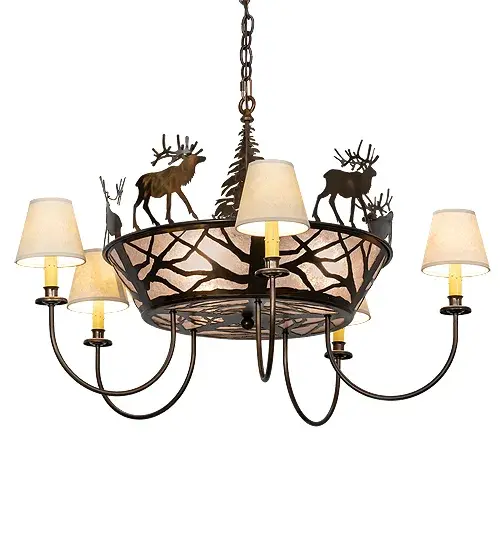 The Elk on the Loose by Meyda Lighting - Image 2