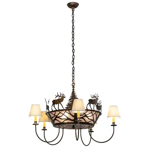 The Elk on the Loose by Meyda Lighting - Image 11