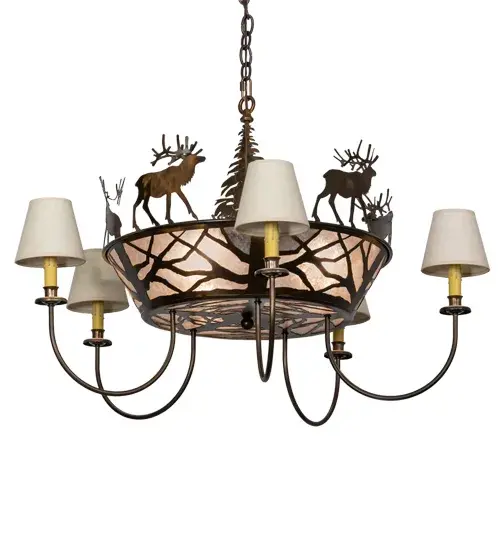The Elk on the Loose by Meyda Lighting - Image 3
