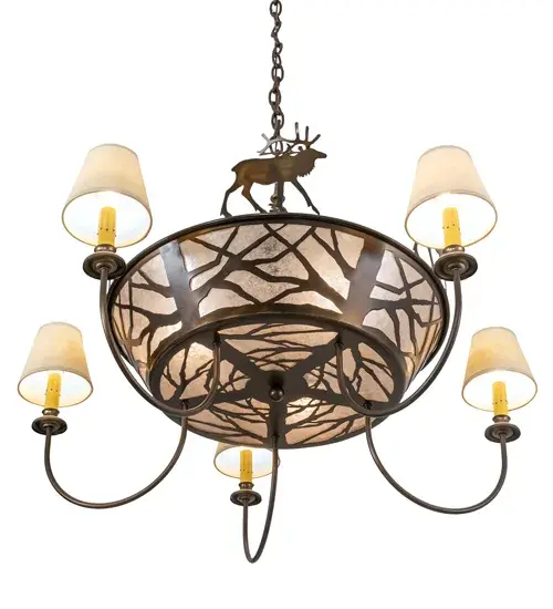 The Elk on the Loose by Meyda Lighting - Image 6
