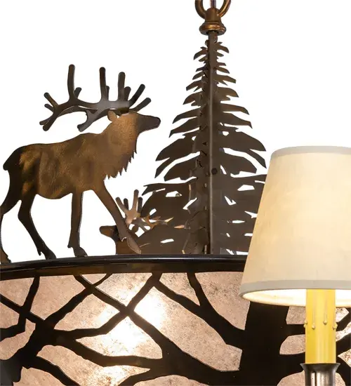 The Elk on the Loose by Meyda Lighting - Image 9