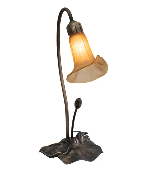 Amber One Light Accent Lamp in Mahogany Bronze