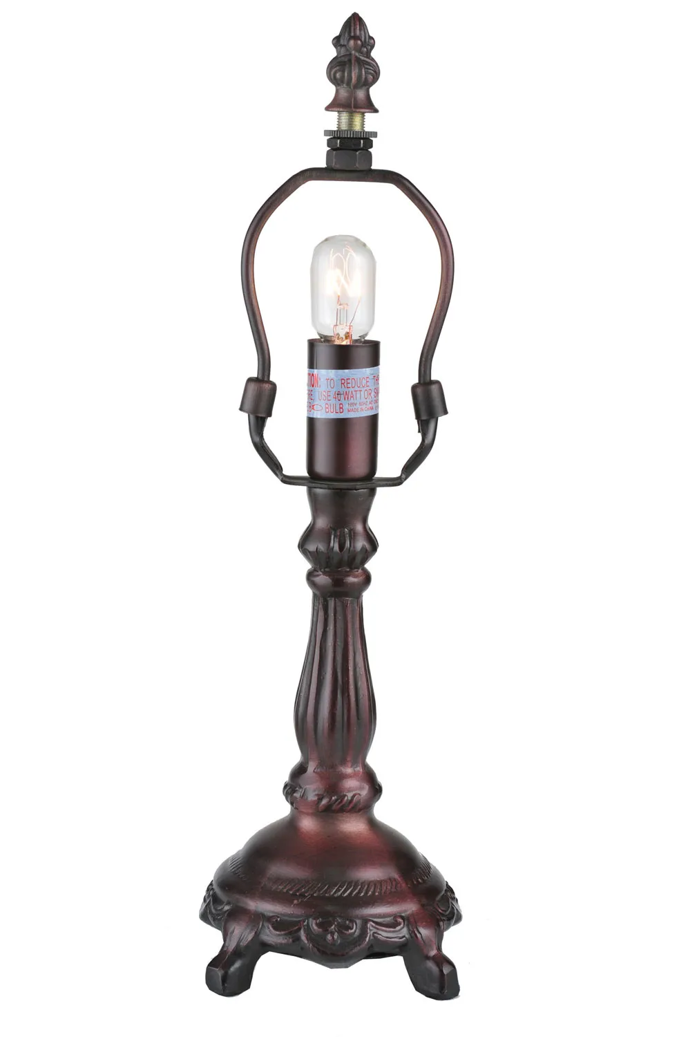 Wisteria One Light Table Base in Mahogany Bronze