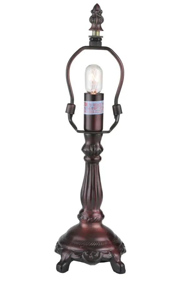 Every Meyda Tiffany item is a unique handcrafted work of art. Natural variations in the wide array of materials that we use to create each Meyda product make every item a masterpiece of its own. Photographs are a general representation of the product. Colors and designs will vary. Collection: Fulton Finish: Mahogany Bronze Glass: Beige Width: 4.50" Height: 7.00" Length: 4.50" Weight: 1.00 lb Extension from Wall: 11.50" Number of Bulbs: 1 Maximum Wattage: 40.00 W Bulb Type: B10 Bulb Base: E12 Material: Zinc Country of Origin: CHINA Safety Listing: Dry Safety Rating: Dry