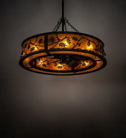 The Oak Leaf & Acorn by Meyda Lighting - Image 1