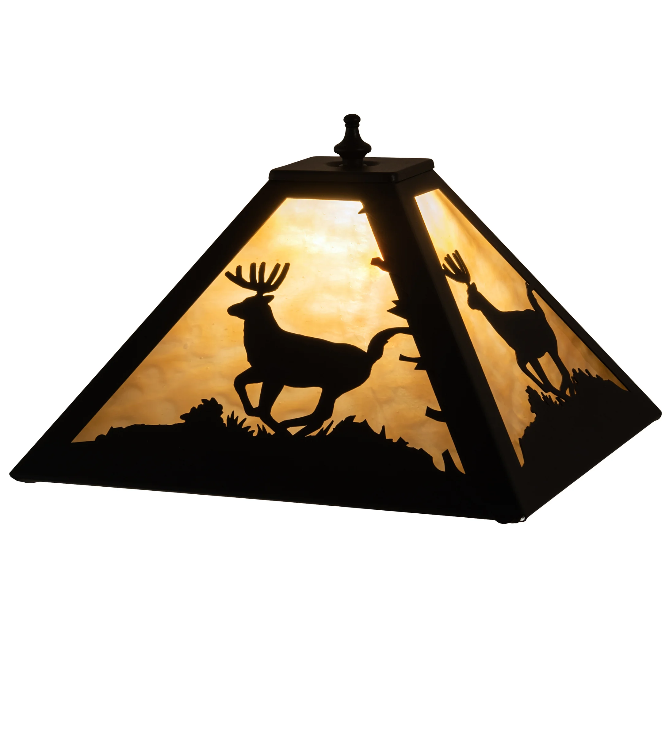 Deer Shade in Textured Black