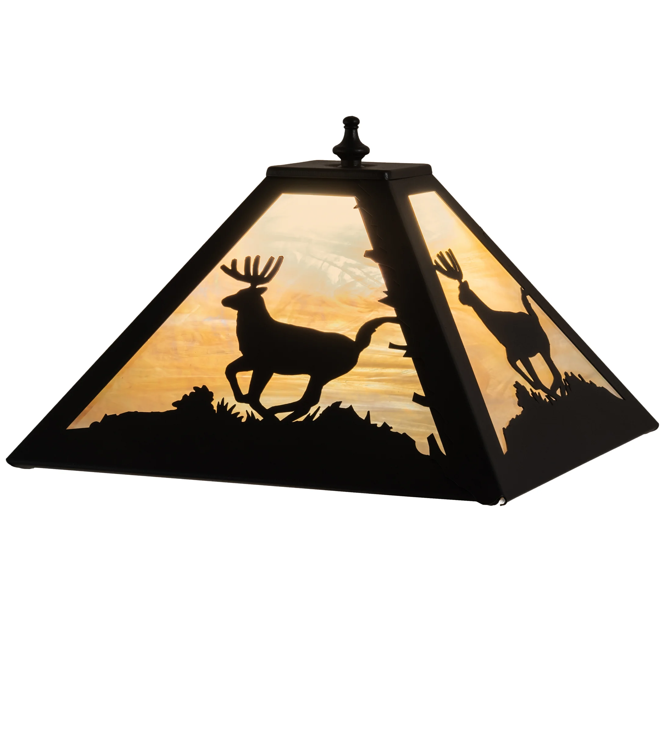 Deer Shade in Textured Black