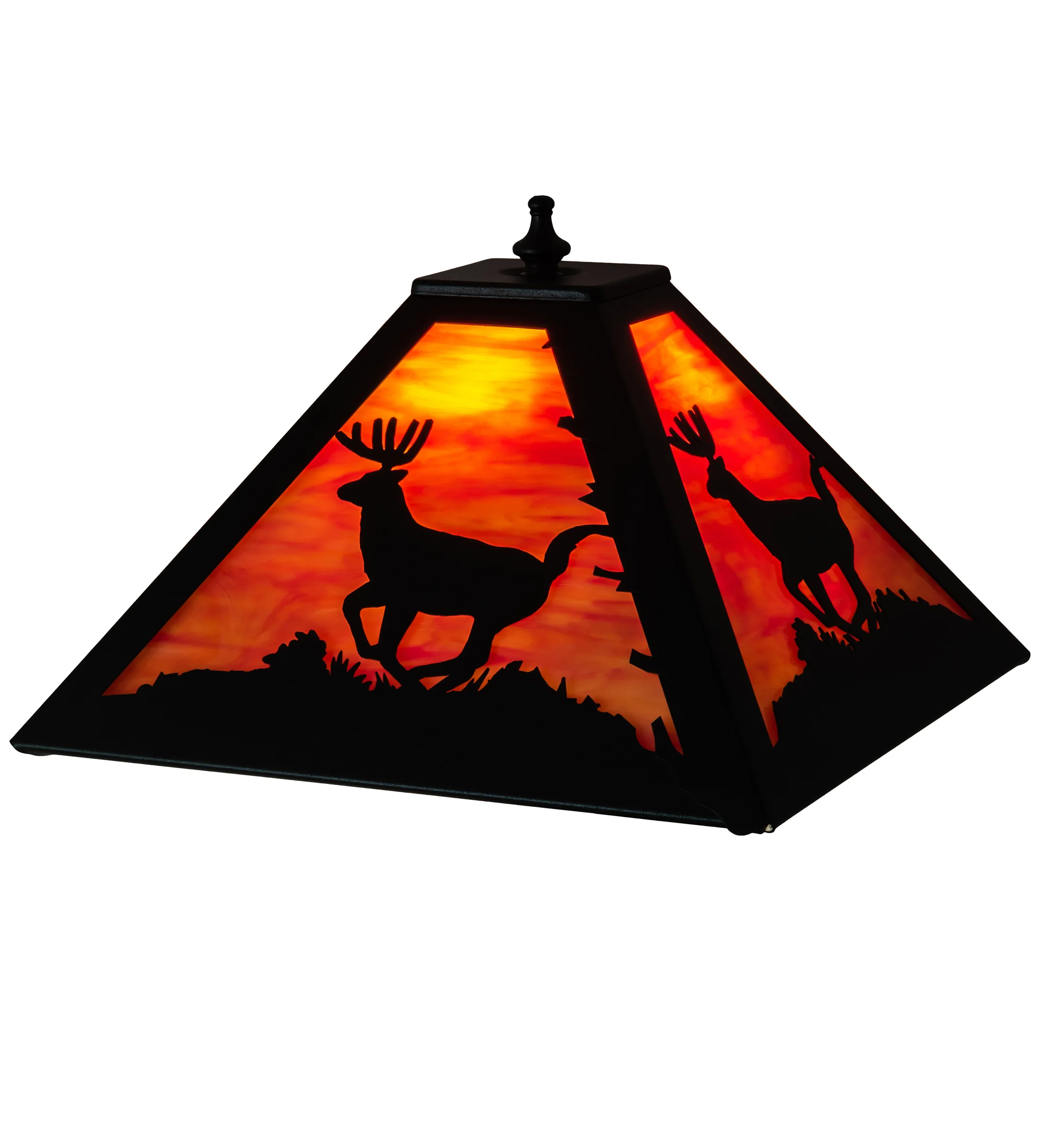 Deer Shade in Textured Black