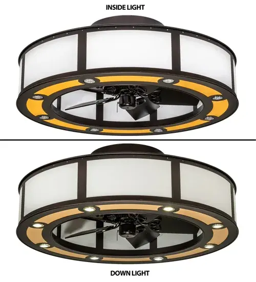 The Smythe Craftsman by Meyda Lighting - Image 3