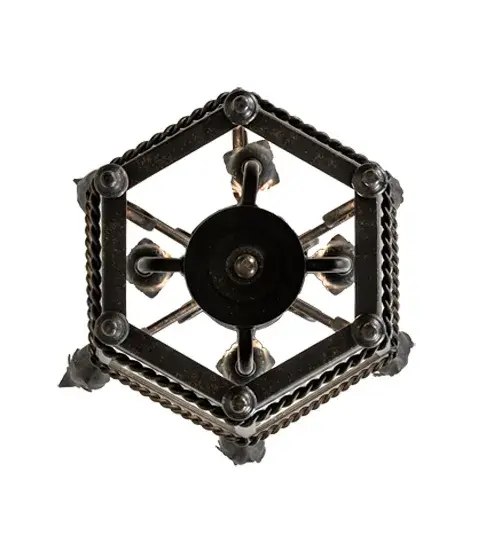 14" Wide Regency Pendant - Image 7