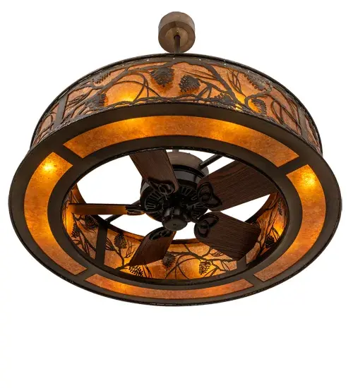 The Whispering Pines by Meyda Lighting - Image 6