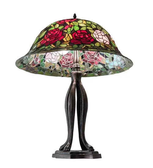 The Meyda Tiffany - Tiffany Rosebush by Meyda Lighting - Image 6