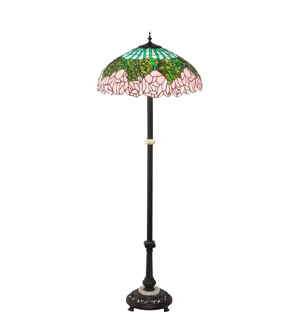 The Tiffany Cabbage Rose by Meyda Lighting - Image 1