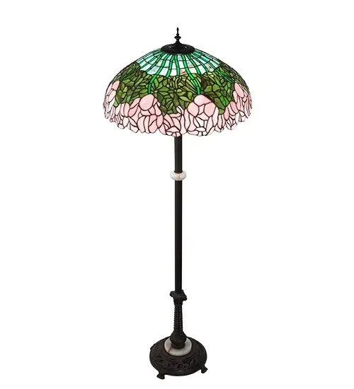 The Tiffany Cabbage Rose by Meyda Lighting - Image 4