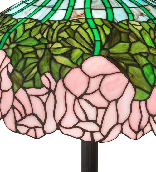 The Tiffany Cabbage Rose by Meyda Lighting - Image 7