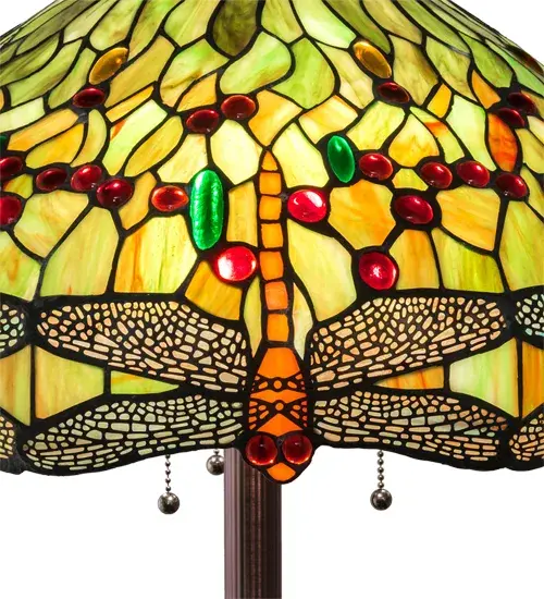 The Meyda Tiffany - Tiffany Hanginghead Dragonfly by Meyda Lighting - Image 7