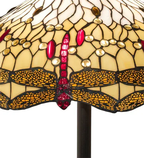 The Meyda Tiffany - Tiffany Hanginghead Dragonfly by Meyda Lighting - Image 7
