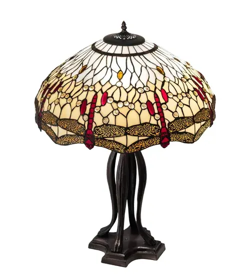 The Meyda Tiffany - Tiffany Hanginghead Dragonfly by Meyda Lighting - Image 4