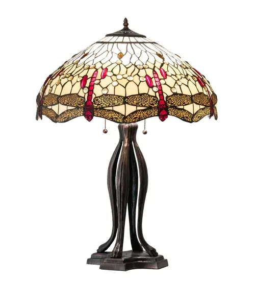 The Meyda Tiffany - Tiffany Hanginghead Dragonfly by Meyda Lighting - Image 5