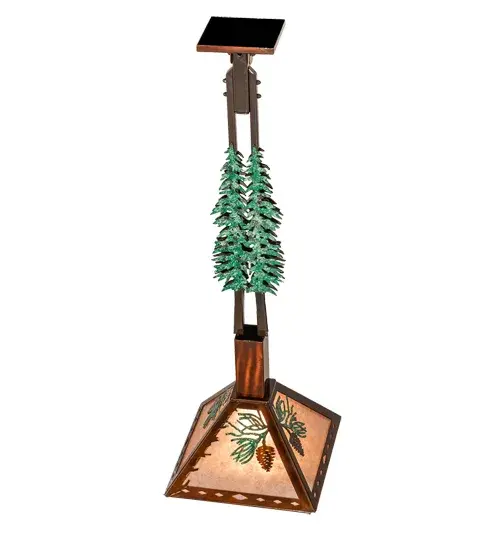 The Meyda Tiffany - Winter Pine by Meyda Lighting - Image 4