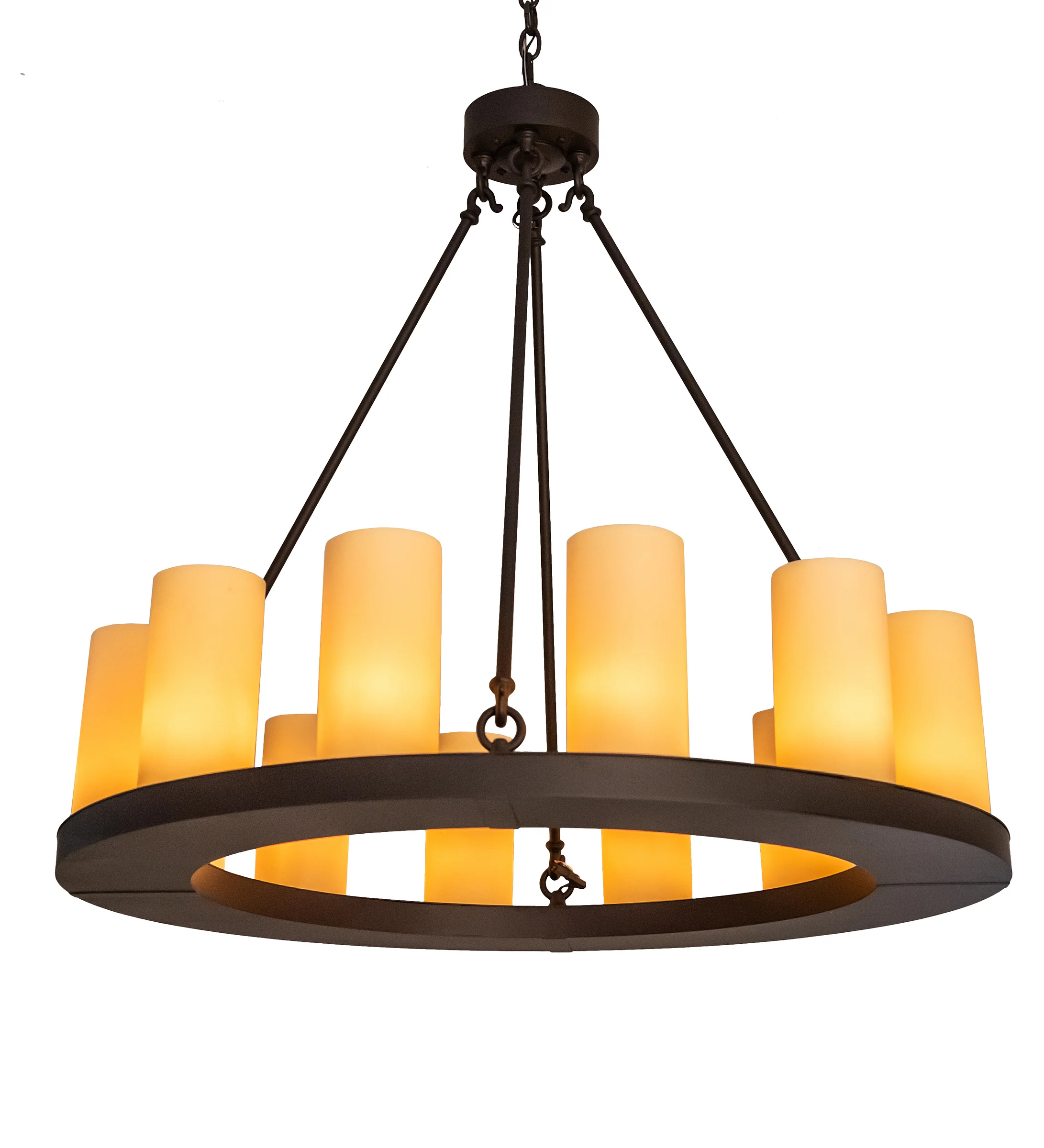Loxley 12 Light Chandelier in Oil Rubbed Bronze