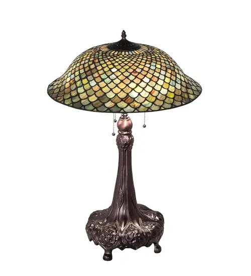 The Meyda Tiffany - Tiffany Fishscale by Meyda Lighting - Image 4