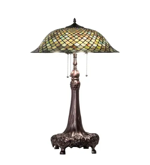The Meyda Tiffany - Tiffany Fishscale by Meyda Lighting - Image 5