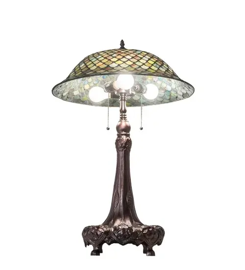 The Meyda Tiffany - Tiffany Fishscale by Meyda Lighting - Image 6