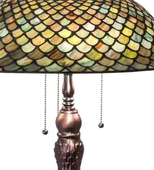 The Meyda Tiffany - Tiffany Fishscale by Meyda Lighting - Image 7