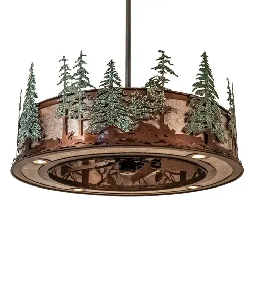 The Meyda Tiffany - Tall Pines by Meyda Lighting - Image 11
