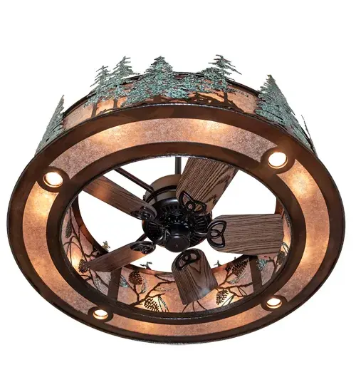 The Meyda Tiffany - Tall Pines by Meyda Lighting - Image 6