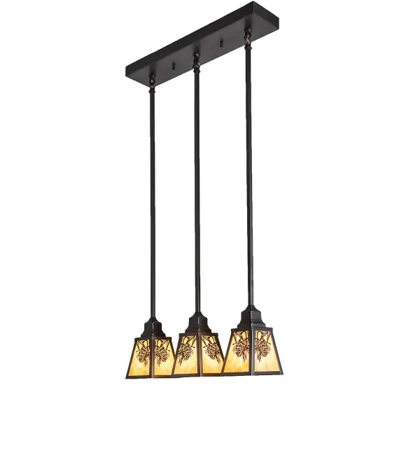 The material is Brass; Steel; and Glass. The finish is Craftsman Brown and Oil Rubbed Bronze. The glass is Beige.