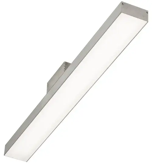 A perfectly modern aesthetic with a sleek profile. This architectural styled embedded wall luminaire features a Statuario Idalight lens and is enhanced with Aluminum construction and a Raw Aluminum finish. Create custom configurations for a dramatic look on a wall or ceiling in a modern home, office lobby or restaurant entryway. Integral LEDs deliver robust energy efficient illumination that minimizes maintenance and extends lamp life. This linear wall fixture is handcrafted by highly skilled artisans in our 180,000 square foot manufacturing facility in Yorkville, New York. Diffuser colors, metal finishes and fixture sizes can be customized to your needs. UL and cUL listed for dry and damp locations. Collection: E4 Finish: Raw Aluminum Glass: Statuario Idalight Width: 3.00" Height: 3.00" Length: 29.00" Weight: 2.00 lb Extension from Wall: 29.00" Maximum Wattage: 17.00 W Bulb Type: STRIP Bulb Base: INTEGRAL Light Source: LED Color Temperature: 2700 K Material: Aluminum Country of Origin: USA Safety Rating: Damp LED