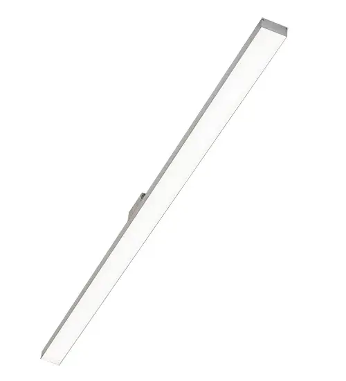 A sleek linear profile for a perfectly modern aesthetic. This architectural styled embedded wall luminaire features a Statuario Idalight lens and is enhanced with Aluminum construction and a Raw Aluminum finish. Create custom configurations for a dramatic recessed look on a wall or ceiling in a modern home; office lobby or restaurant entryway. Integral LEDs deliver robust energy efficient illumination that minimizes maintenance and extends lamp life. This linear wall fixture is handcrafted by highly skilled artisans in our 180;000 square foot manufacturing facility in Yorkville; New York. Diffuser colors; metal finishes and fixture sizes can be customized to your needs. UL and cUL listed for dry and damp locations. - alternate view
