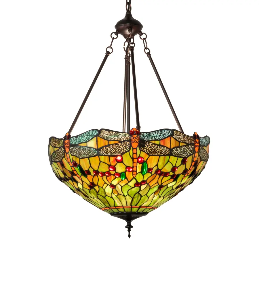 The Tiffany Hanginghead Dragonfly by Meyda Lighting - Image 1