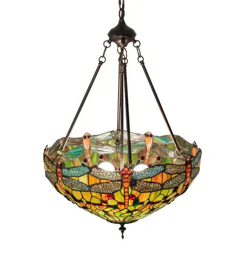 The Tiffany Hanginghead Dragonfly by Meyda Lighting - Image 4