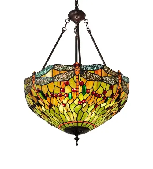 The Tiffany Hanginghead Dragonfly by Meyda Lighting - Image 6