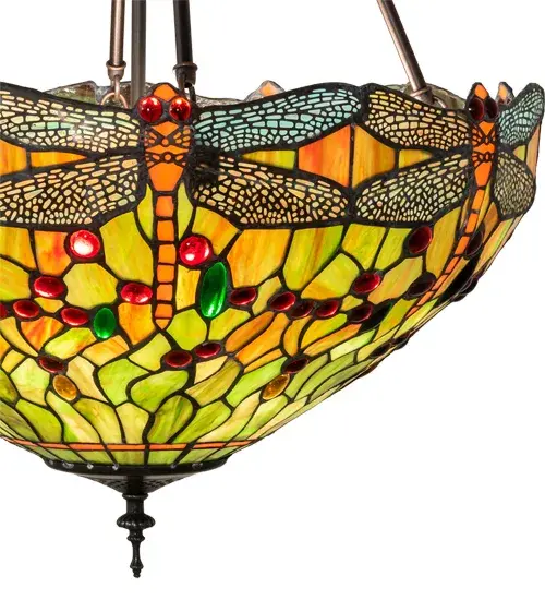 The Tiffany Hanginghead Dragonfly by Meyda Lighting - Image 7