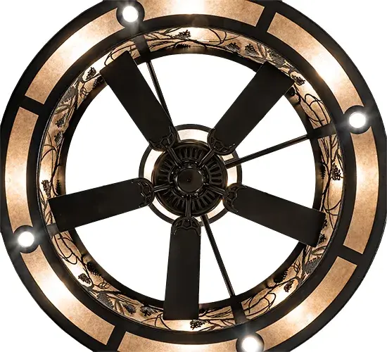 The Whispering Pines by Meyda Lighting - Image 7