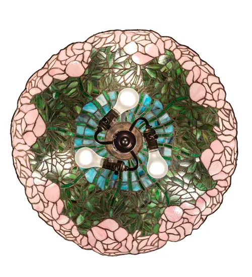 The Meyda Tiffany - Tiffany Cabbage Rose by Meyda Lighting - Image 7