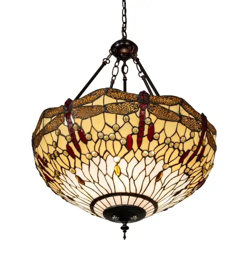 The Meyda Tiffany - Tiffany Hanginghead Dragonfly by Meyda Lighting - Image 6