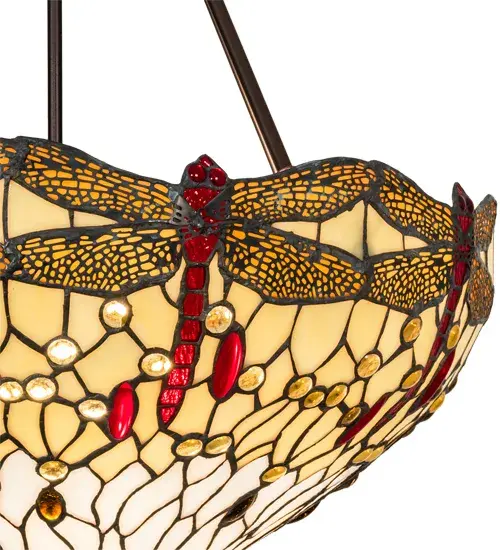 The Meyda Tiffany - Tiffany Hanginghead Dragonfly by Meyda Lighting - Image 8