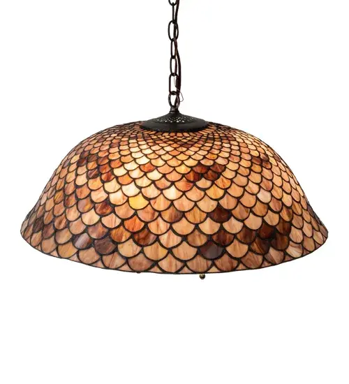 The Meyda Tiffany - Tiffany Fishscale by Meyda Lighting - Image 4