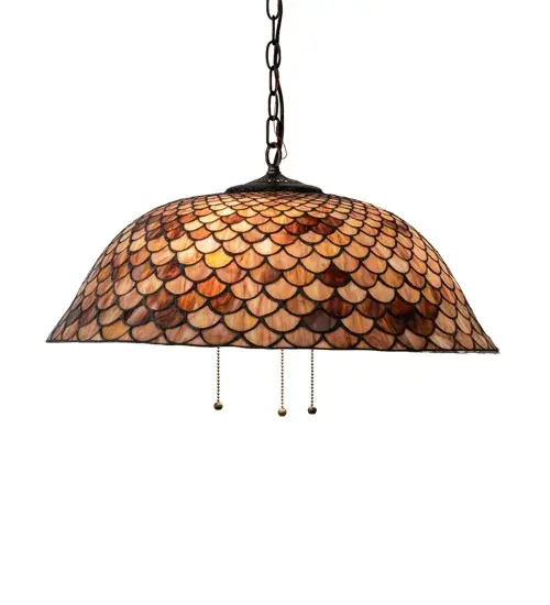 The Meyda Tiffany - Tiffany Fishscale by Meyda Lighting - Image 5