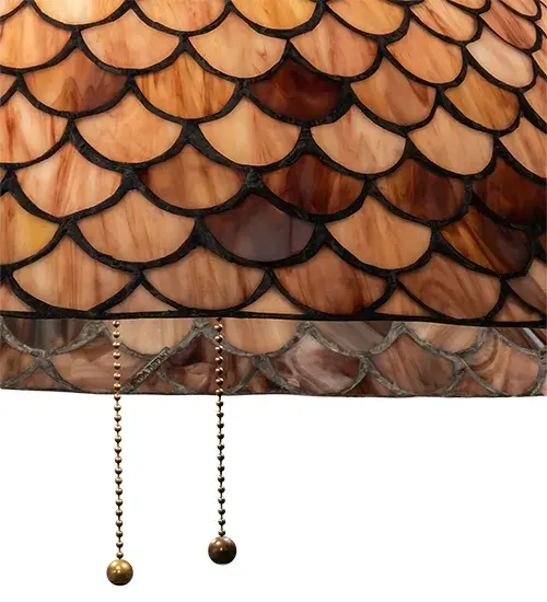 The Meyda Tiffany - Tiffany Fishscale by Meyda Lighting - Image 8