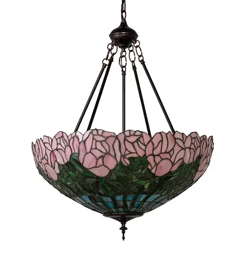 The Tiffany Cabbage Rose by Meyda Lighting - Image 3