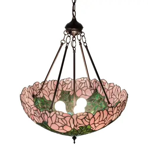 The Tiffany Cabbage Rose by Meyda Lighting - Image 4