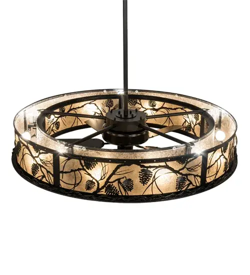The Whispering Pines by Meyda Lighting - Image 4