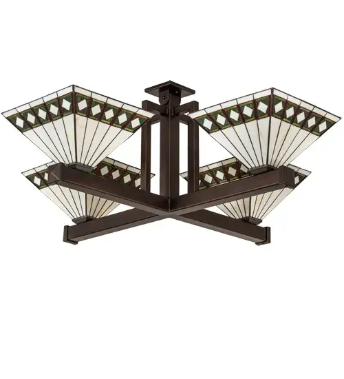 The Diamond Band Mission by Meyda Lighting - Image 3