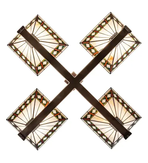 The Diamond Band Mission by Meyda Lighting - Image 7